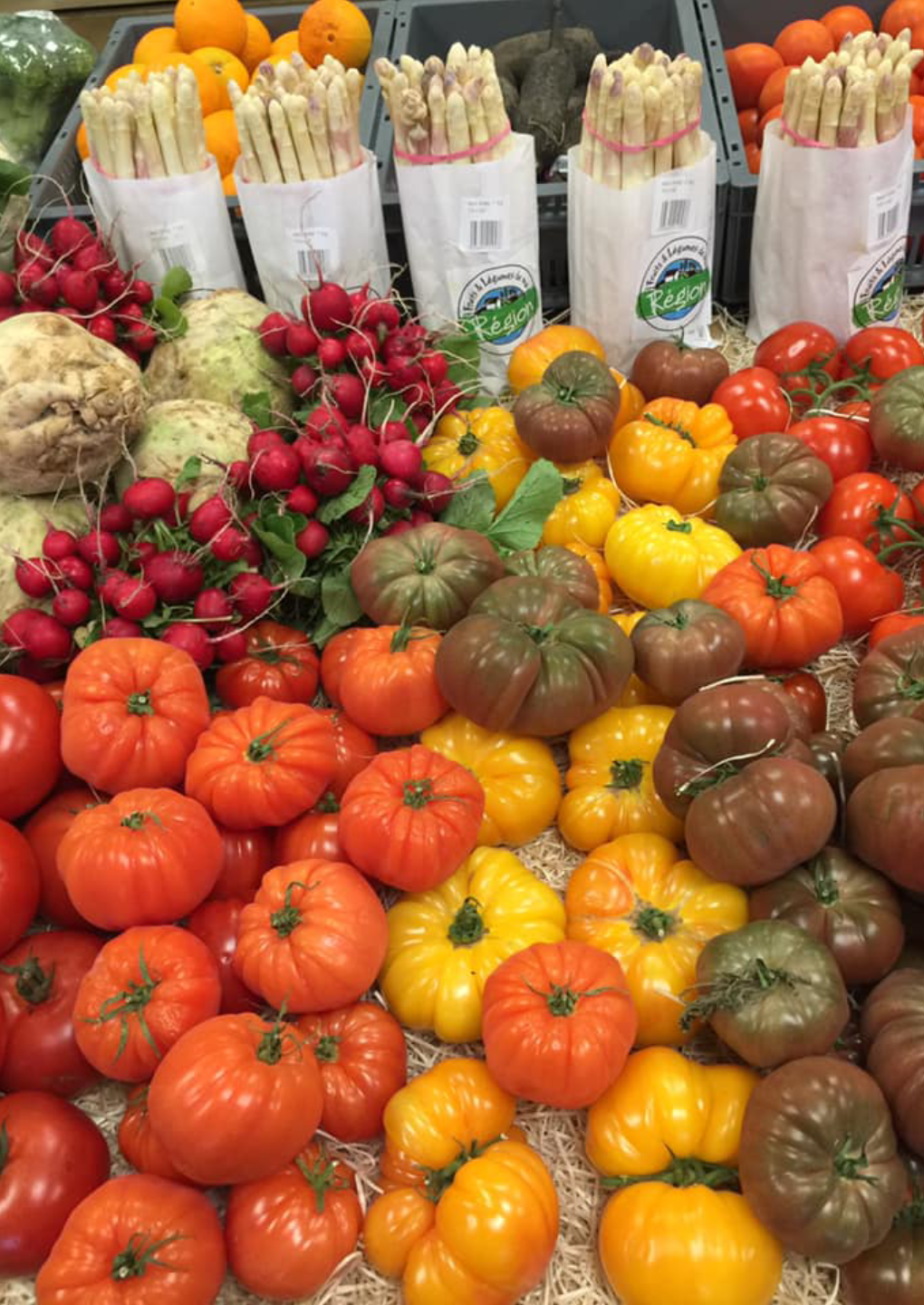 Légumes oprimeur du lac sanguinet